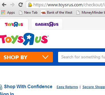 ToysRUs Shopping