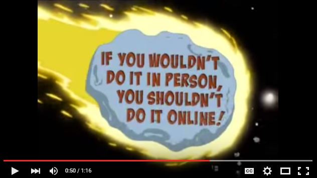 Screenshot from Phineas & Ferb Public Service Announcement - Disney Channel